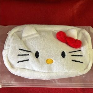 Hello Kitty Plush White and Red Kids Bag